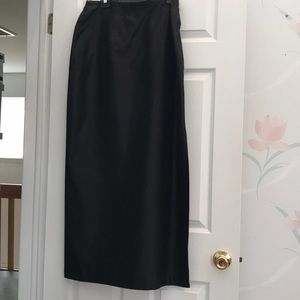 Formal Black Long Skirt